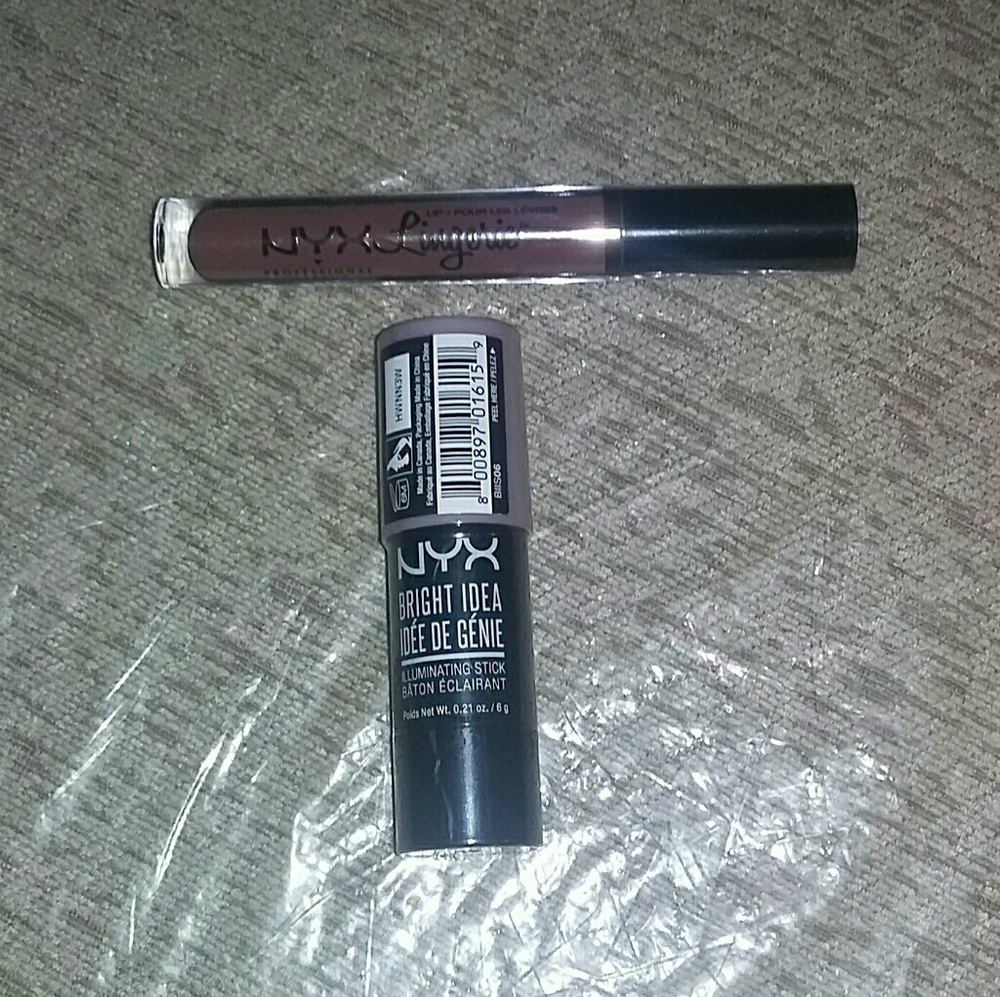 ⭐NYX Highlight and Lipstick💫